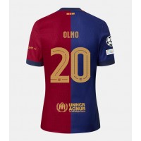 Fotbalové Dres Barcelona Dani Olmo #20 Domácí 2024-25 Krátký Rukáv